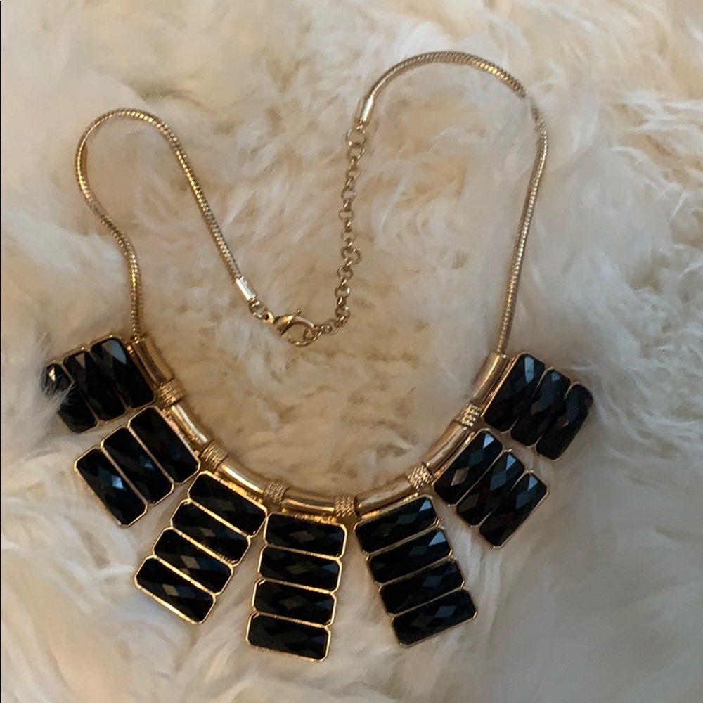 NWOT statement necklace and matching earrings